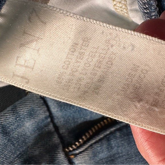 Jen 7 By 7 for all Mankind Cropped Wide Leg Jeans Size 00 - Picture 10 of 11